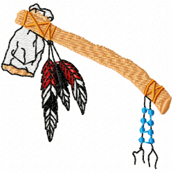 Cowboy And Hunter Embroidery Design 6